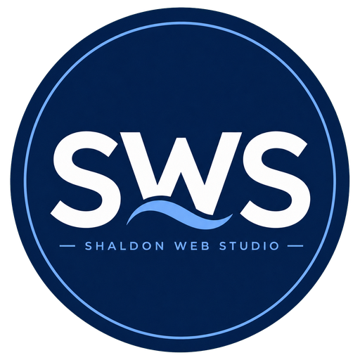 Shaldon Web Studio SWS circular logo